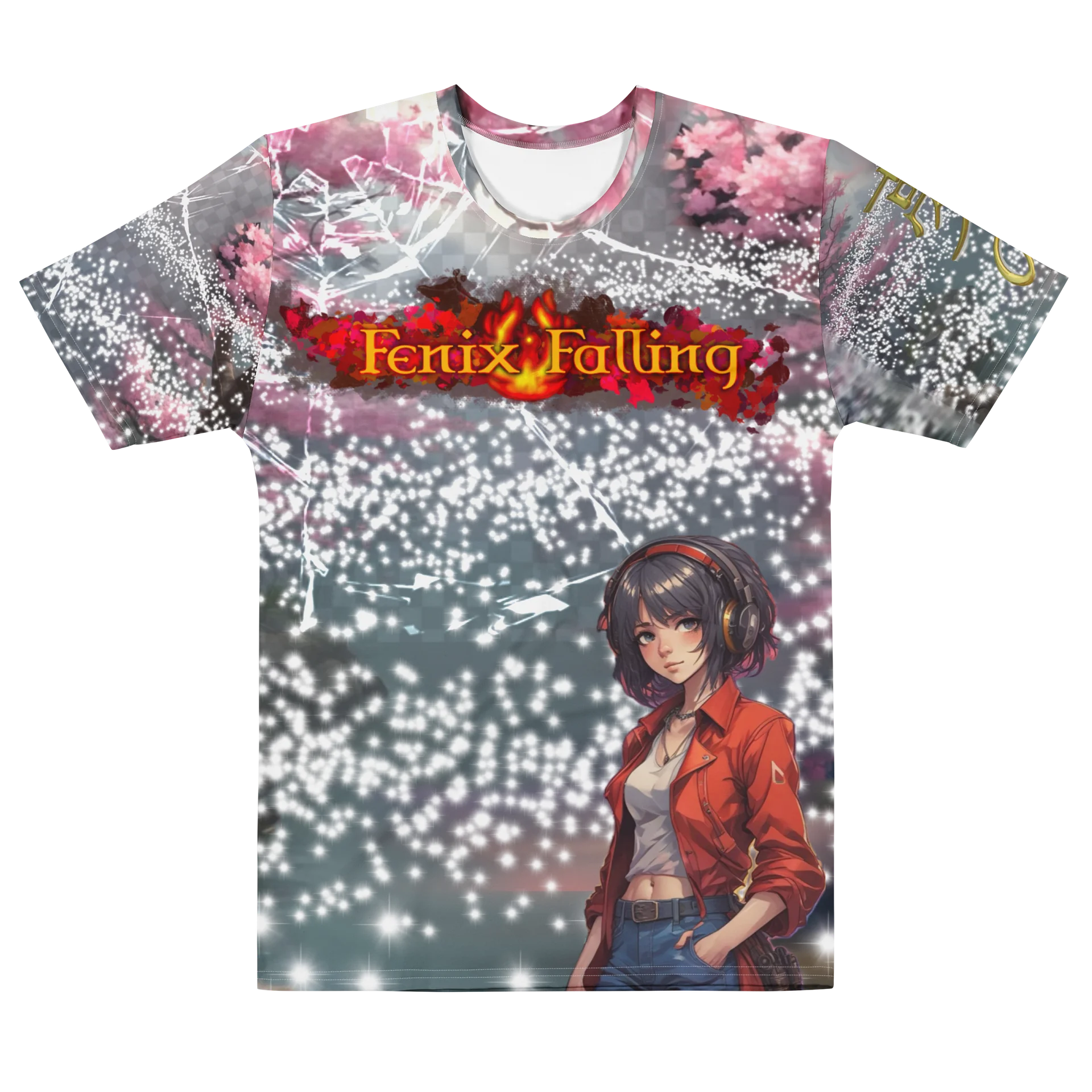 夢の Pink Blossom All-Over Tee product image (1)