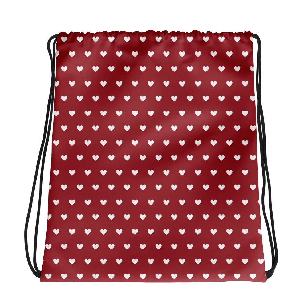 Little Love Dots Gym Drawstring Bag. product image (2)