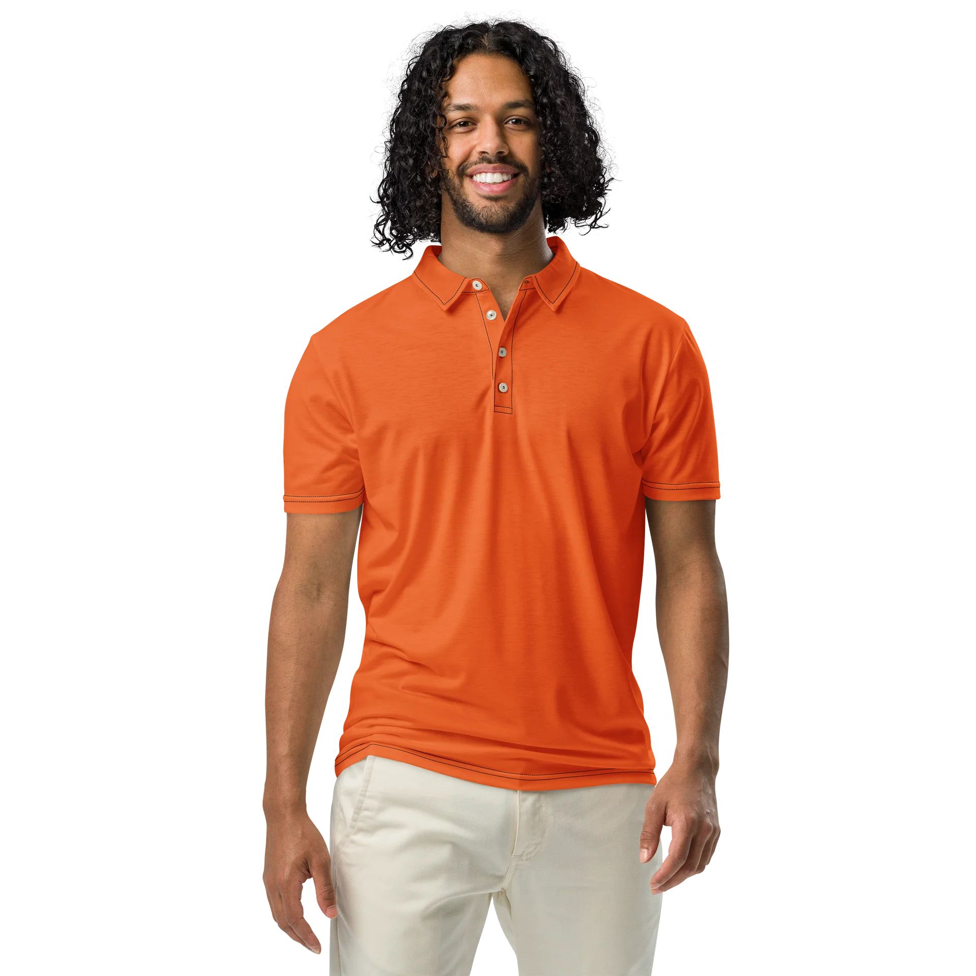 F&F Slim Fit Polo Shirt (ORG) product image (3)