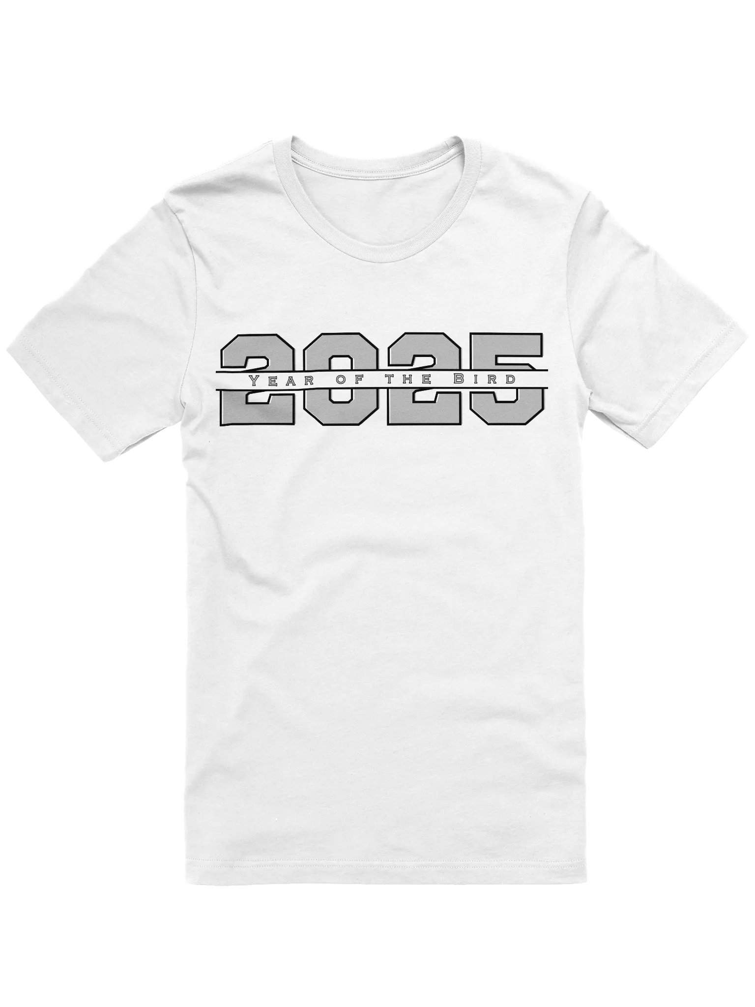 Grey "Year of the Bird" Soft Tee product image (3)