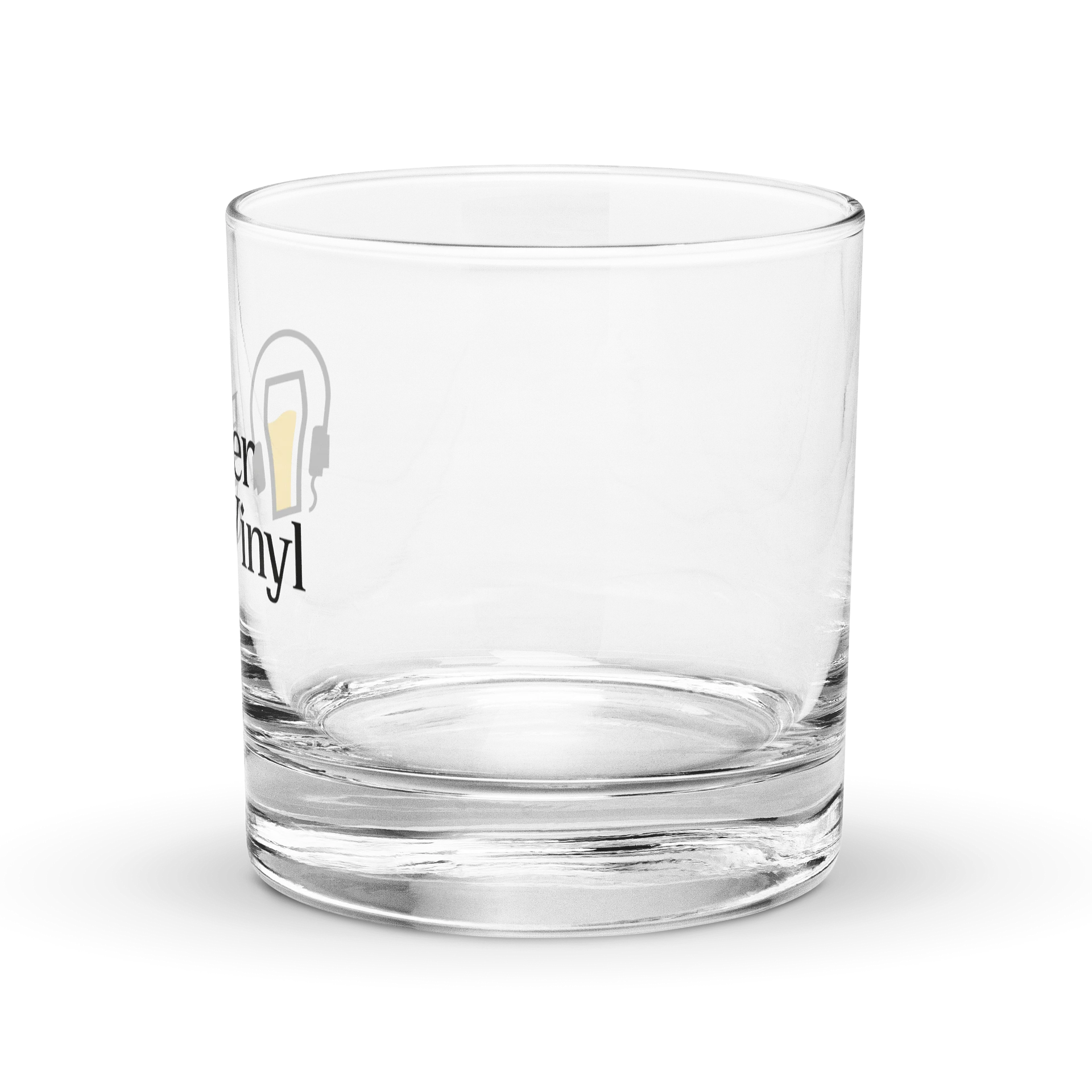 Beer & Vinyl Rocks Glass product image (2)