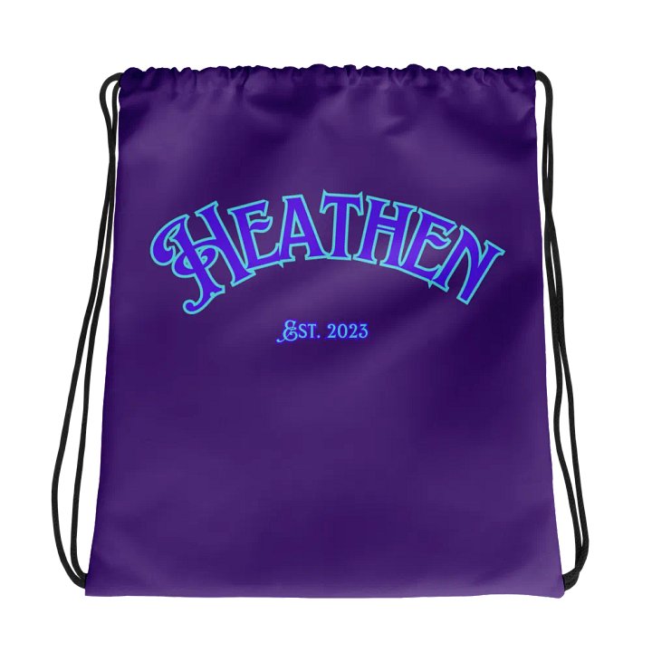 Heathen Est 2023 Drawstring bag product image (1)