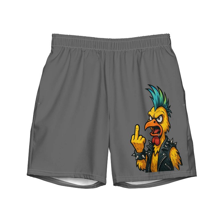 Emo All-Over Print Swim Trunks product image (1)