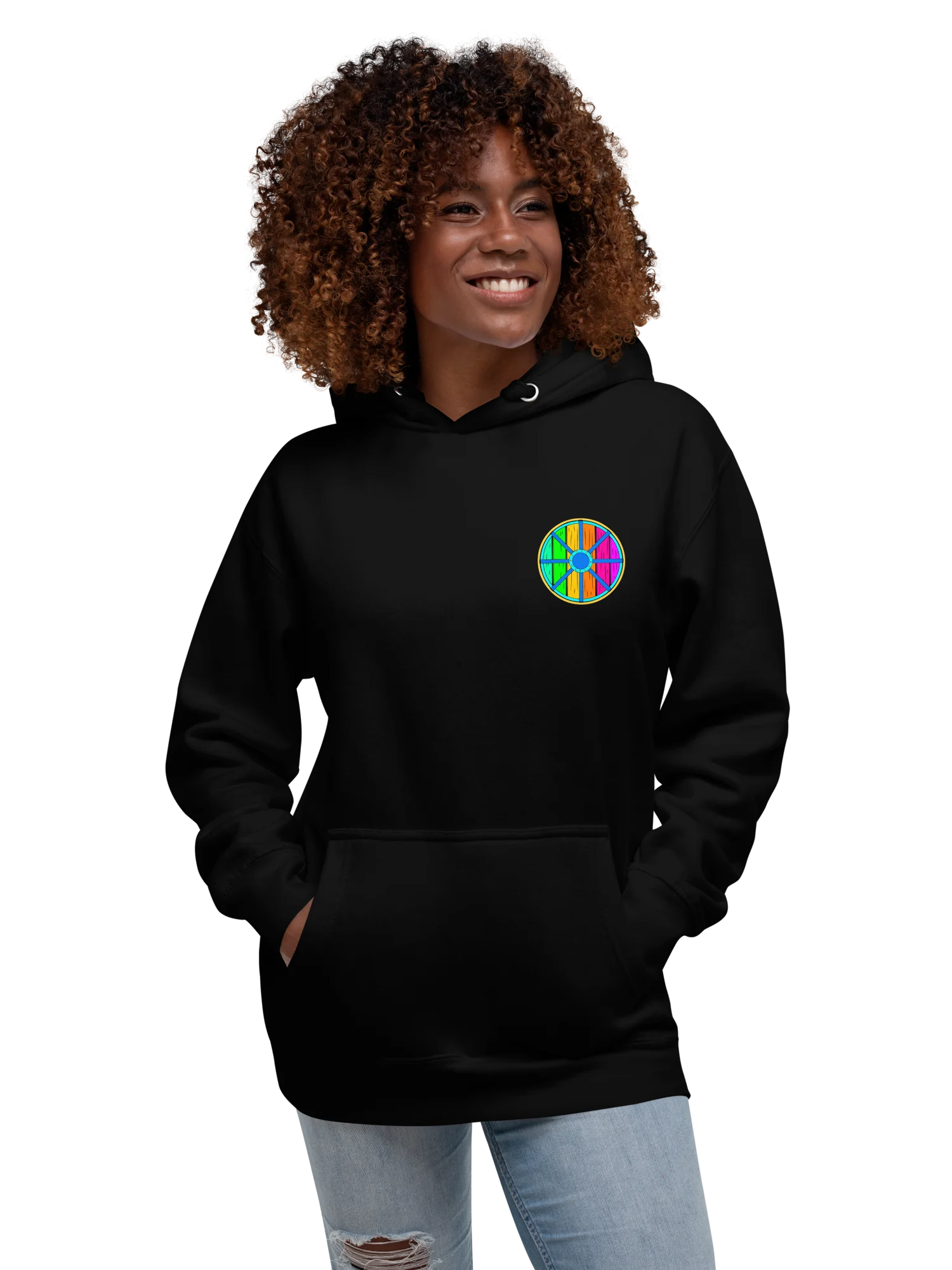 'BATTLE OF MIDGARD' SHIELD HOODIE by MIMIDOTB product image (2)