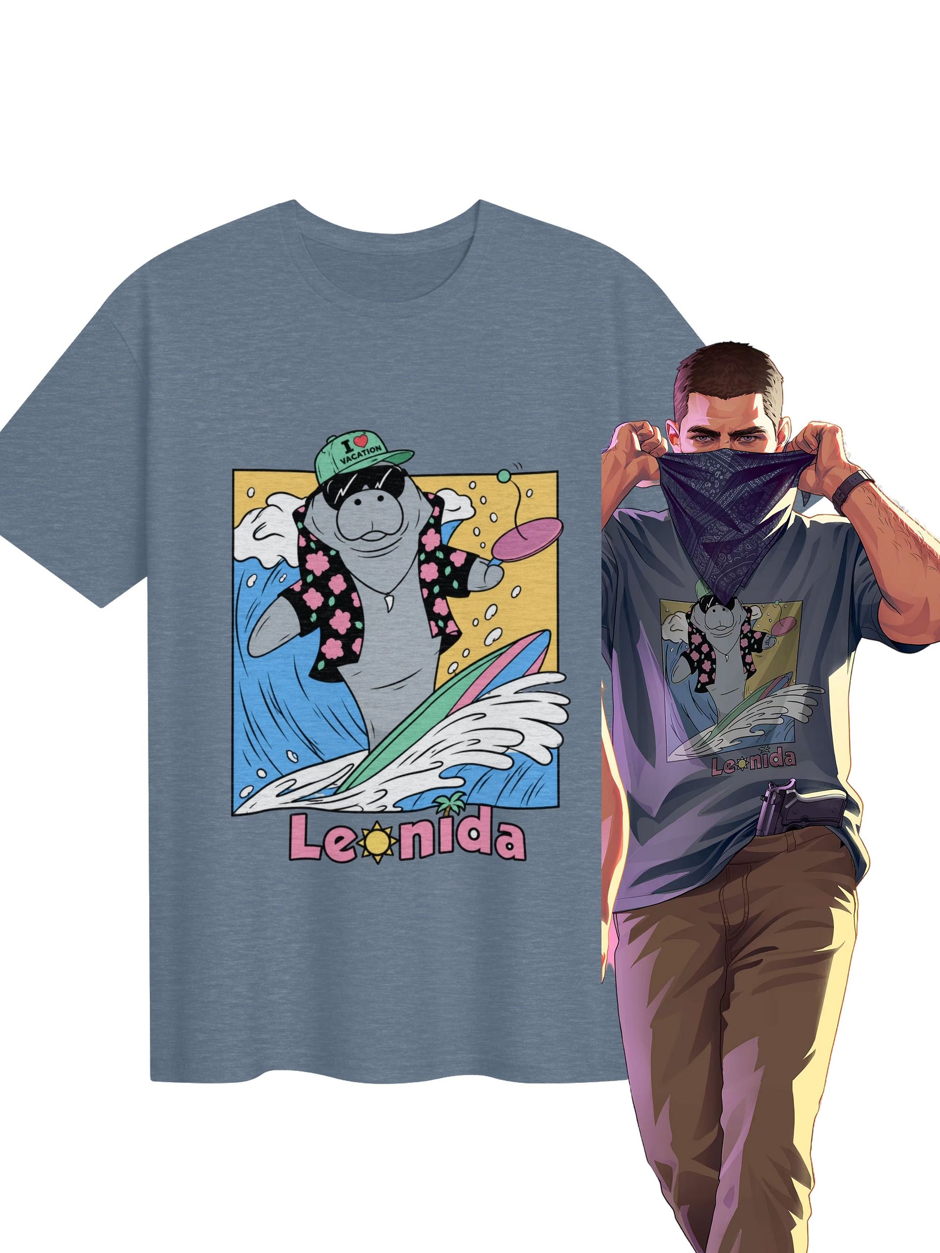 Jason Duval Leonida Graphic Unisex Tee – Grand Theft Auto VI Replica product image (1)