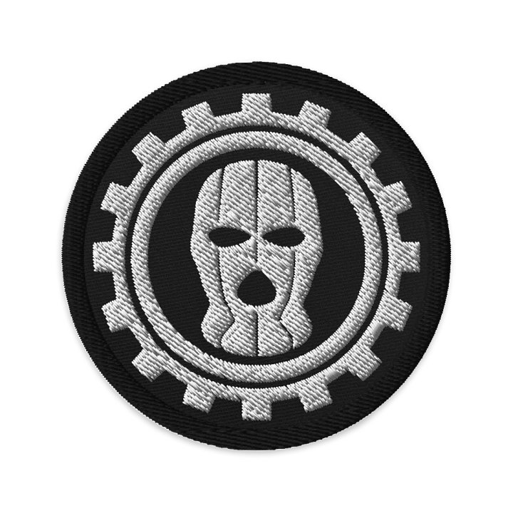 White Goonion Logo Embroidered Patch product image (1)