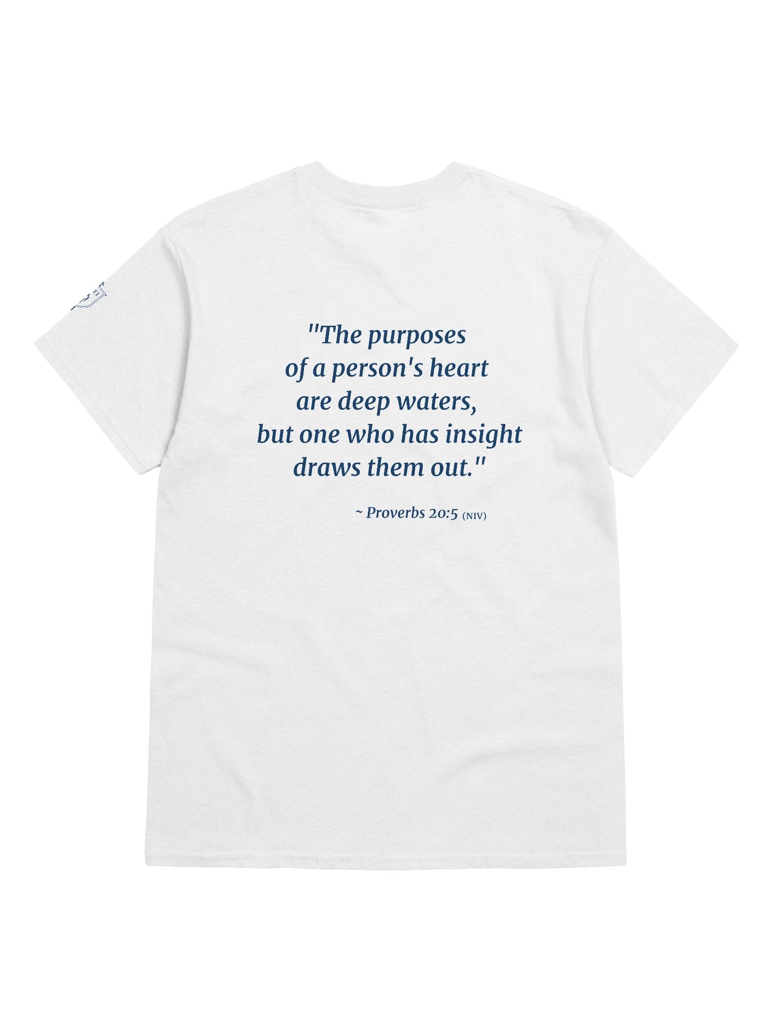 White PCCI Logo T-Shirt product image (6)