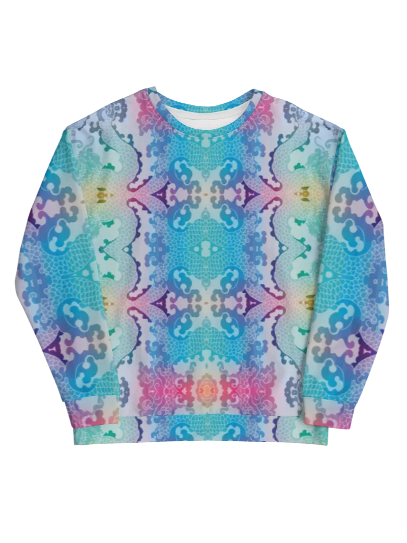 Pastel Incarnation Recycled Unisex Sweatshirt product image (4)