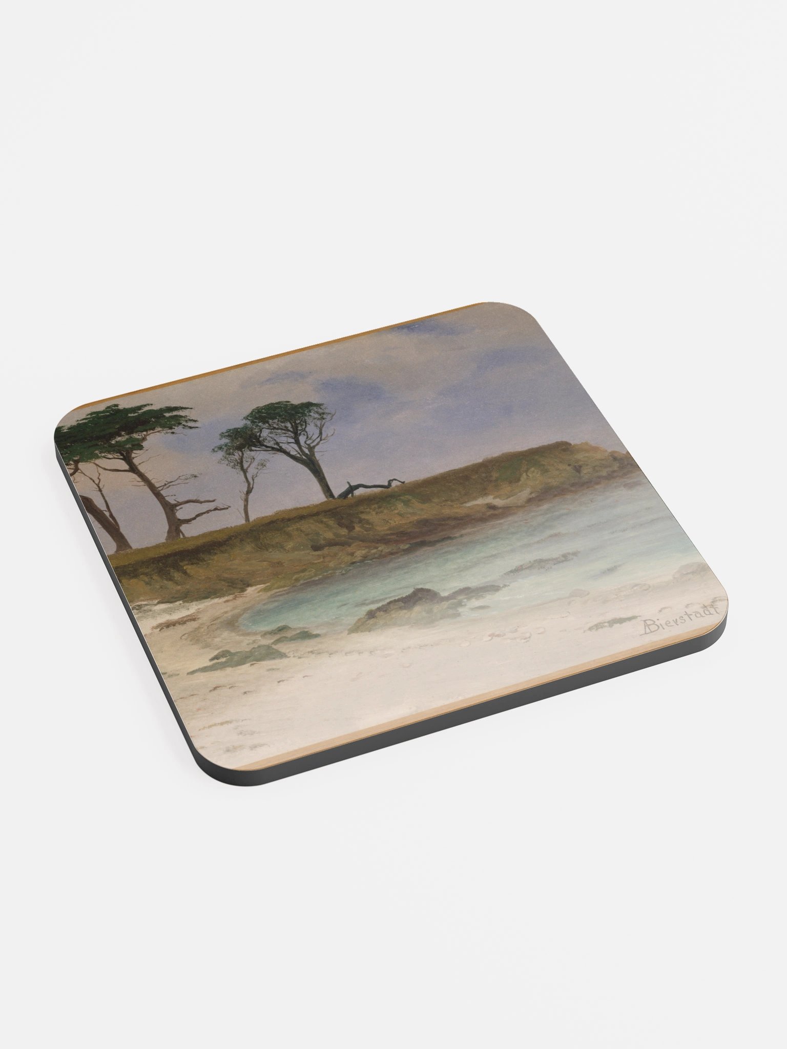 Sea Cove (Albert Bierstadt) Coaster product image (3)