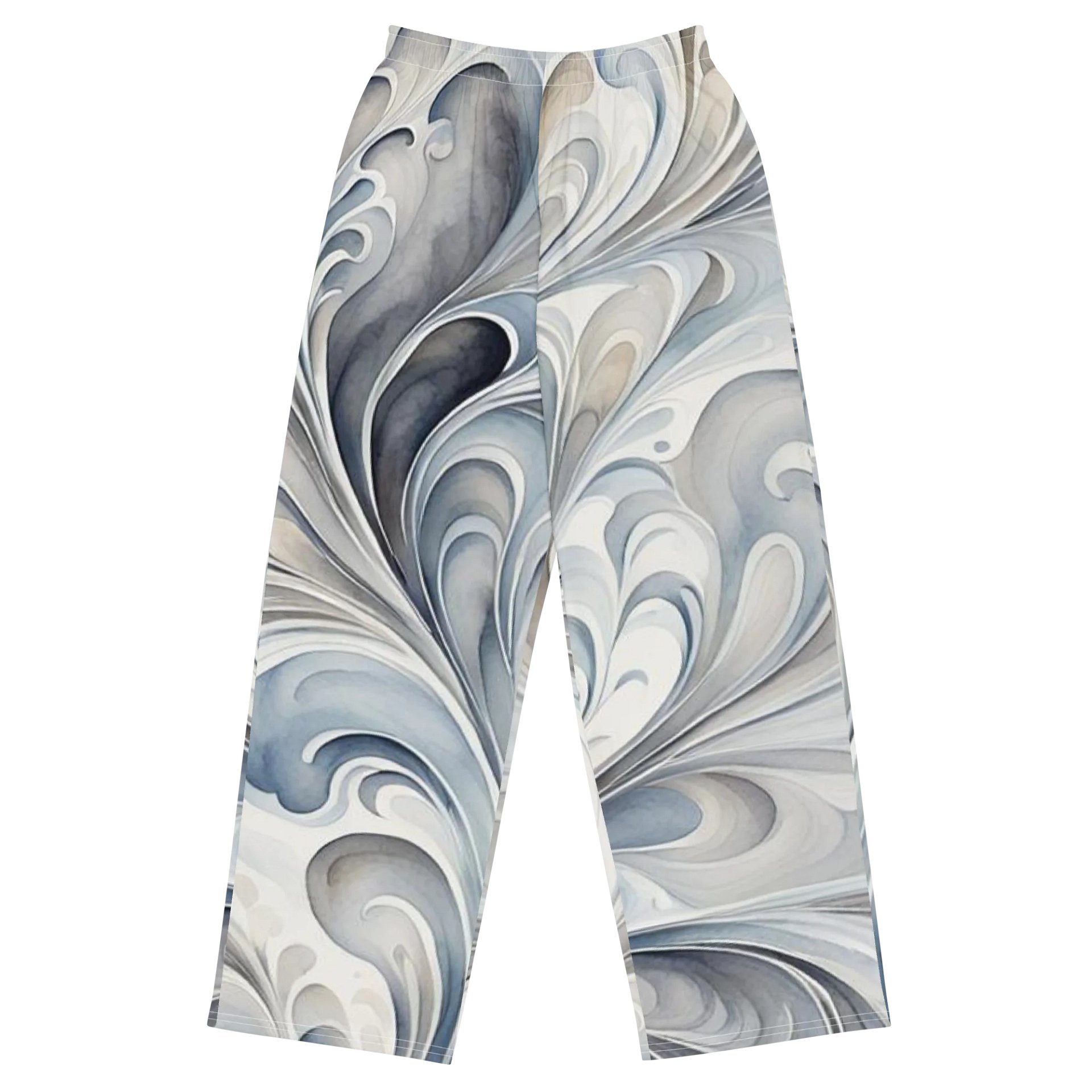 Gray Fractals Pants product image (1)