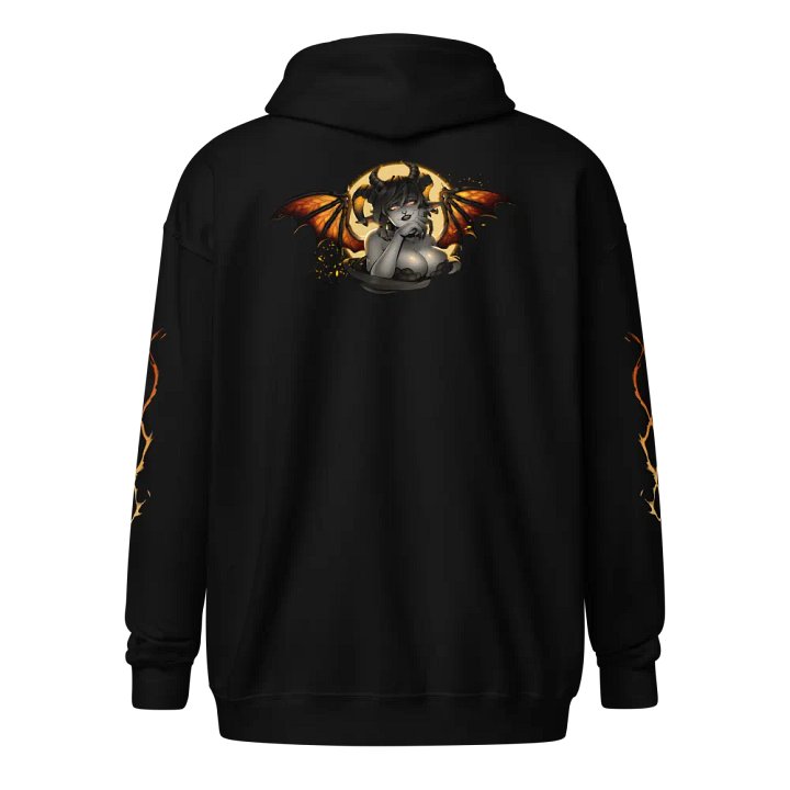 'Welcome to Hell' Zip-Up Hoodie product image (1)