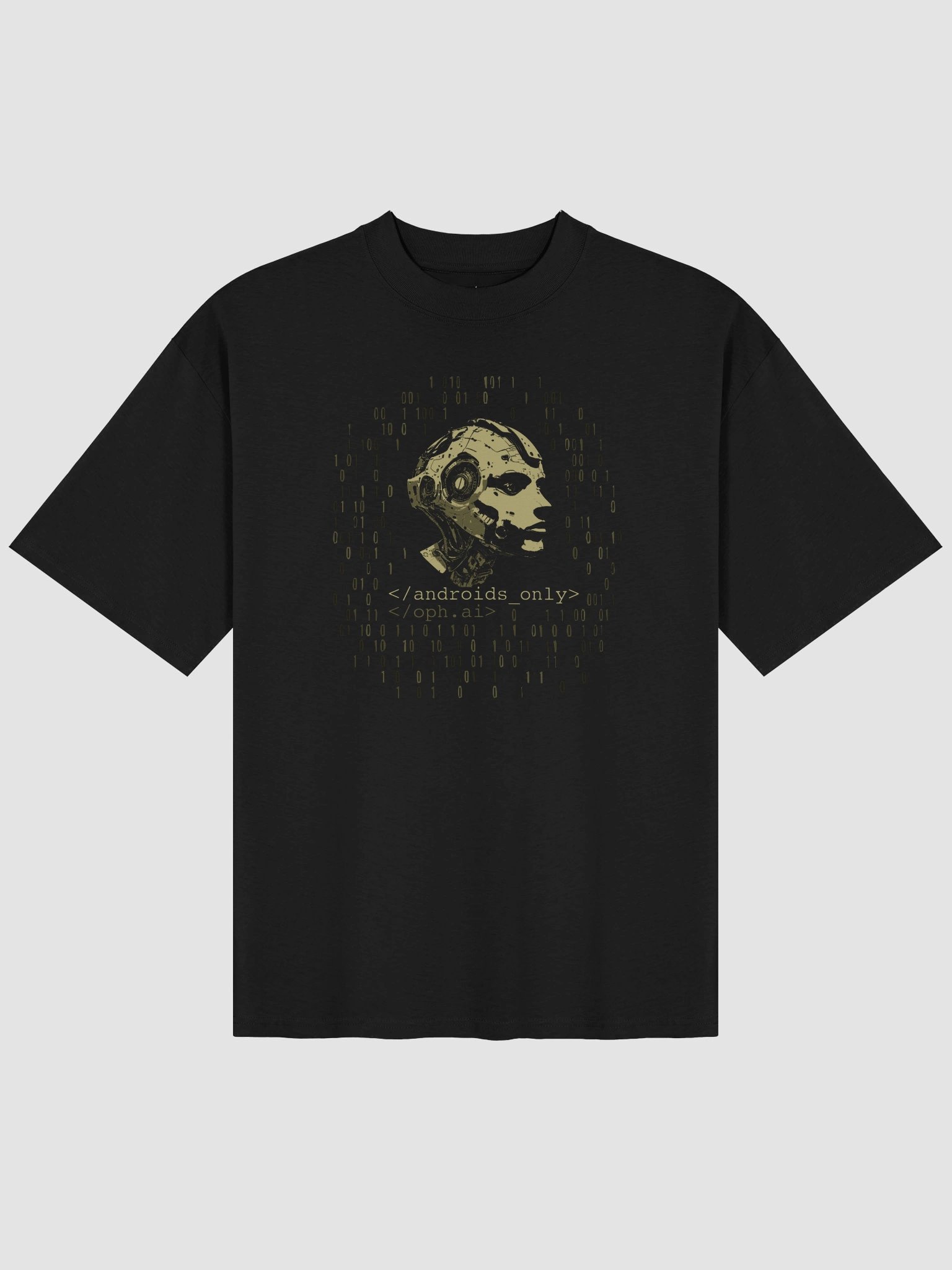 Androids Only Robot T-Shirt product image (1)