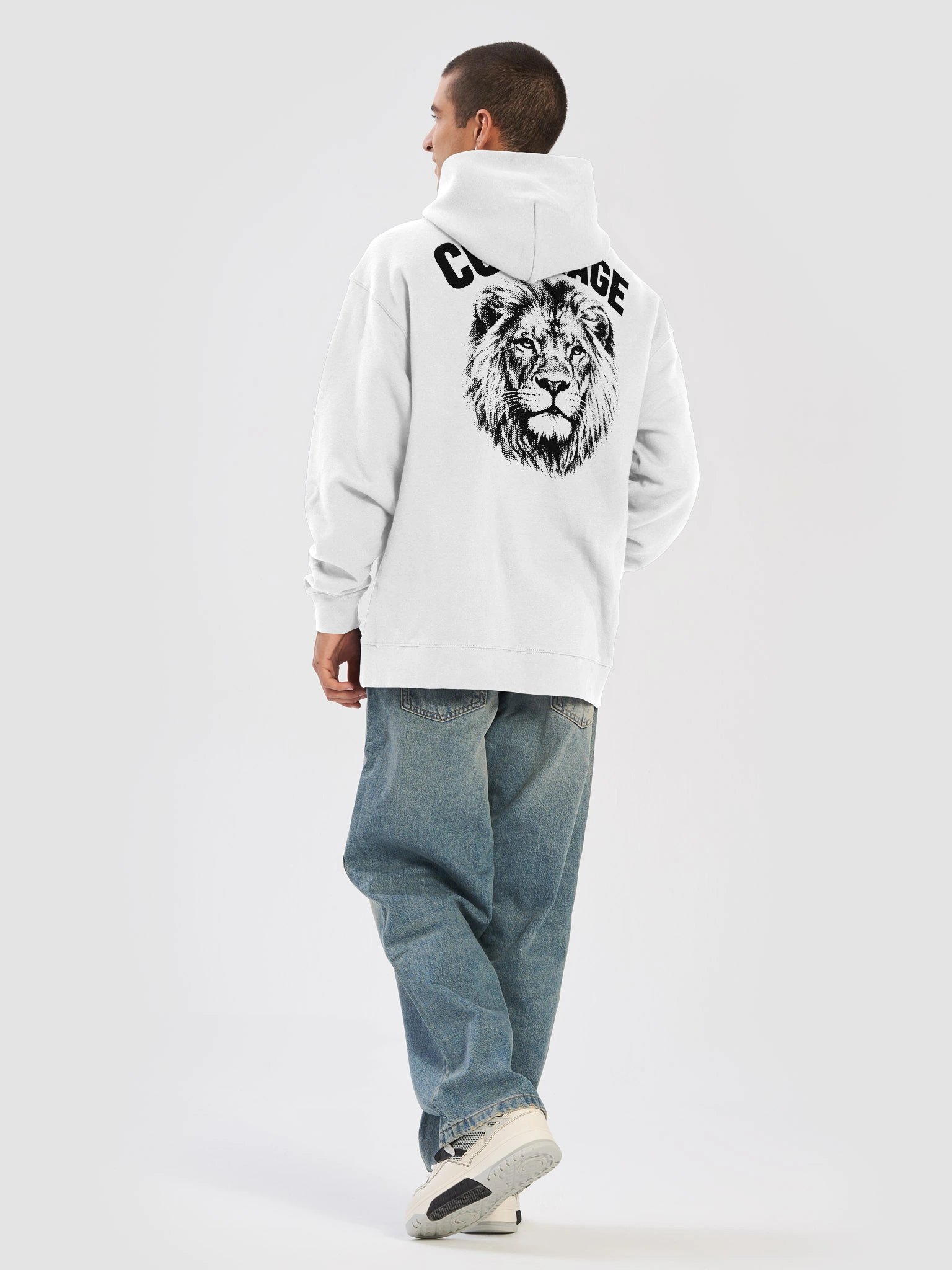 Courage Premium Oversized Hoodie for Men product image (5)