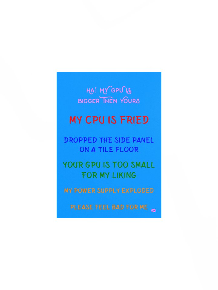 CS, PC Memes Poster product image (2)