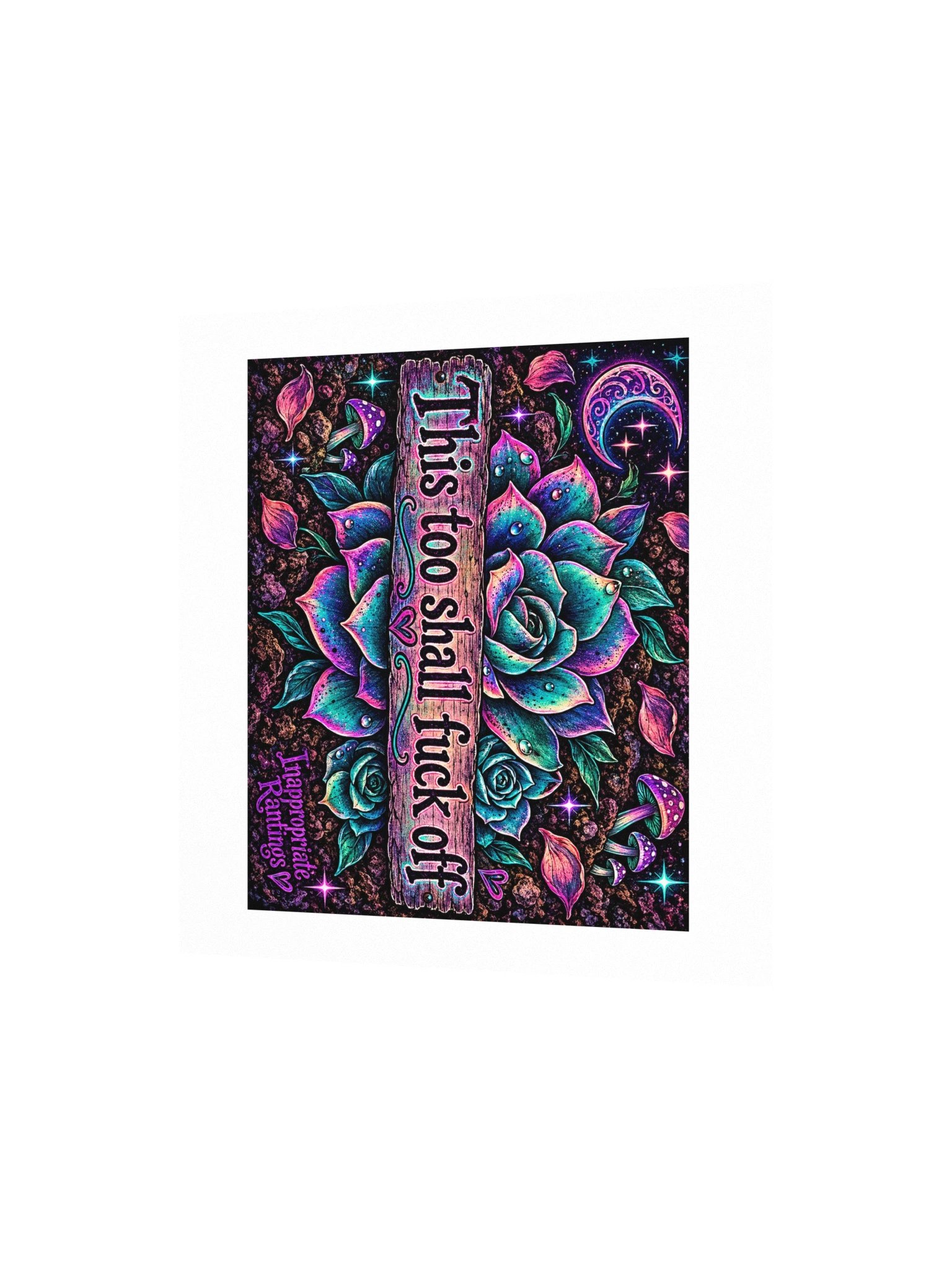 This Too Shall Fuck Off Poster product image (2)