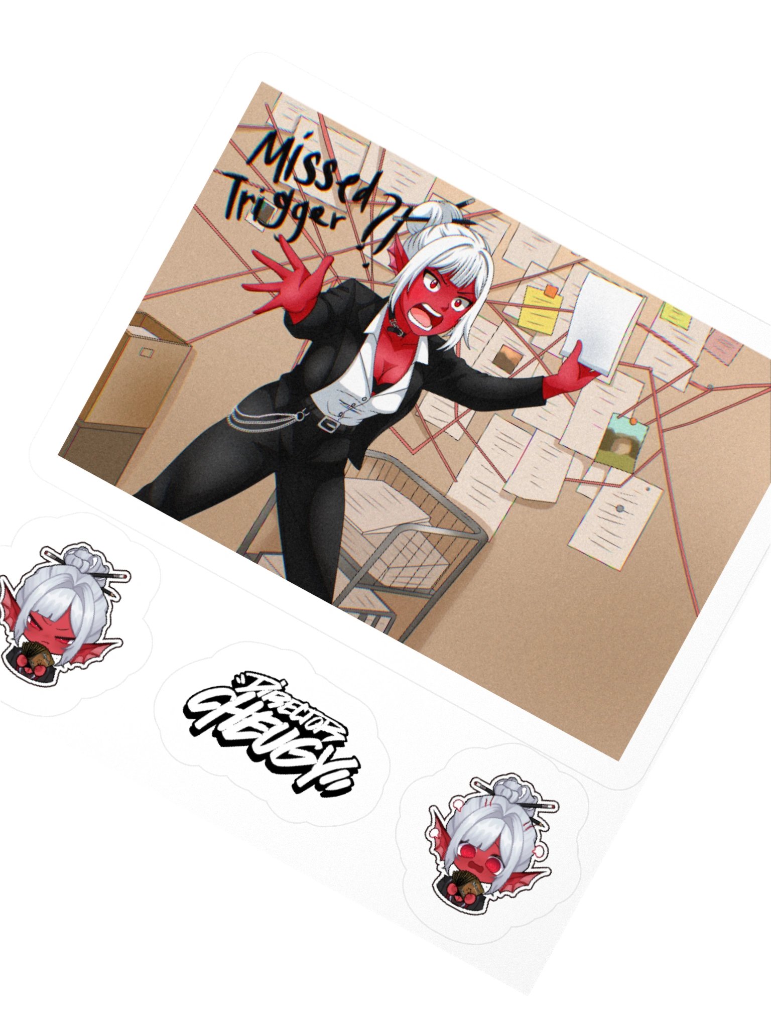[Meme] Missed Trigger Conspiracy Sticker Pack product image (2)