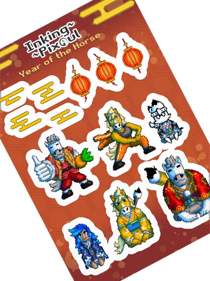 Year of the Horse stickers product image (1)