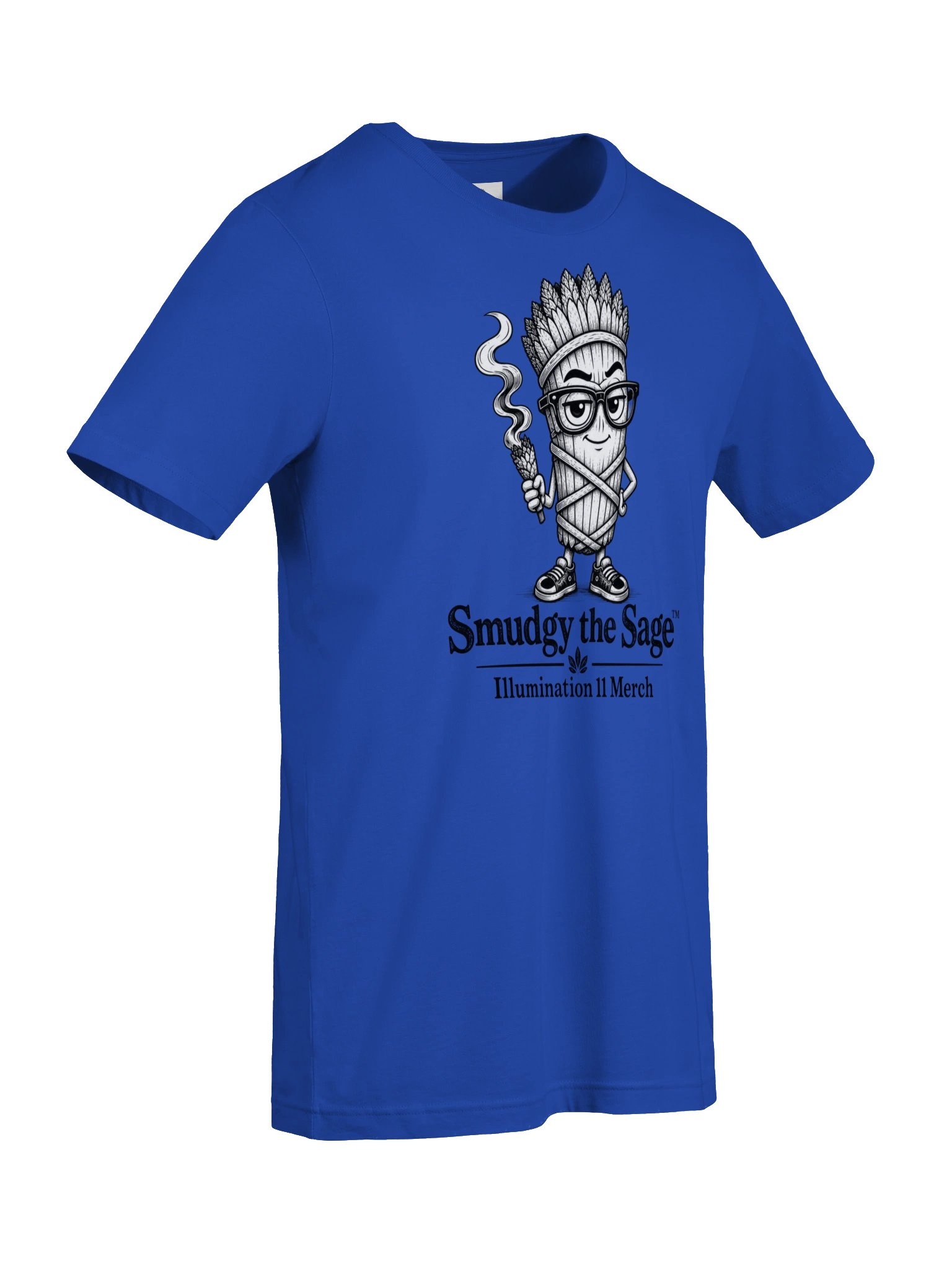 Smudgy the Sage™ – Funny Smudge Bundle Character T-Shirt product image (5)