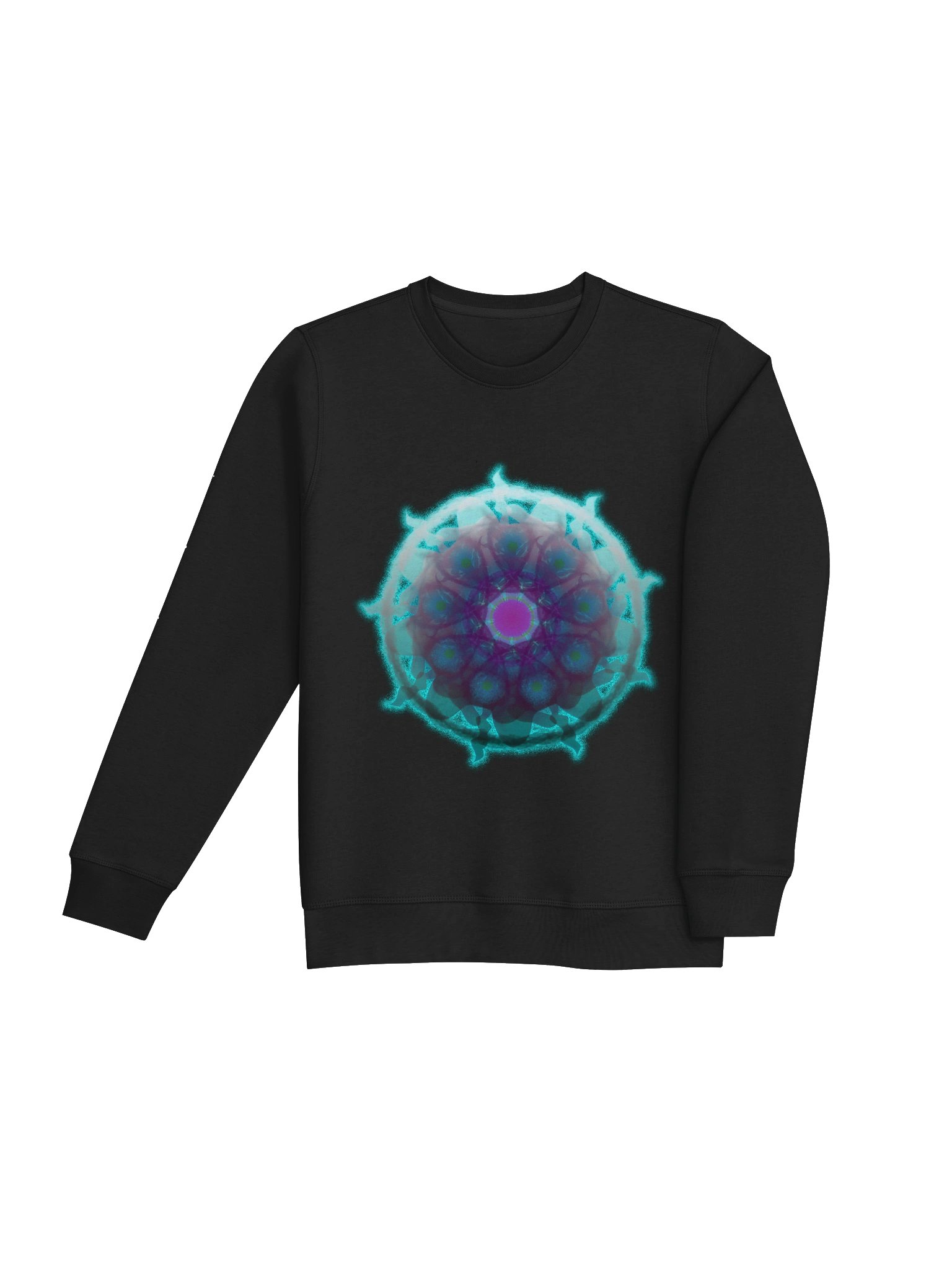 Neon Bloom Organic Sweatshirt product image (12)