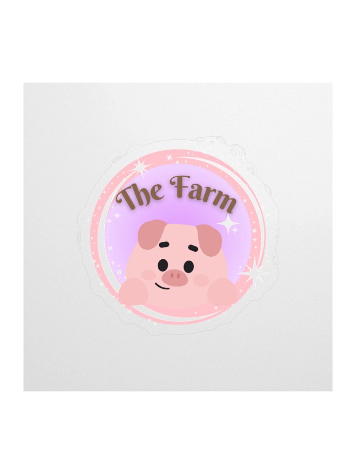 The Farm Sticker (Transparent Background) product image (2)