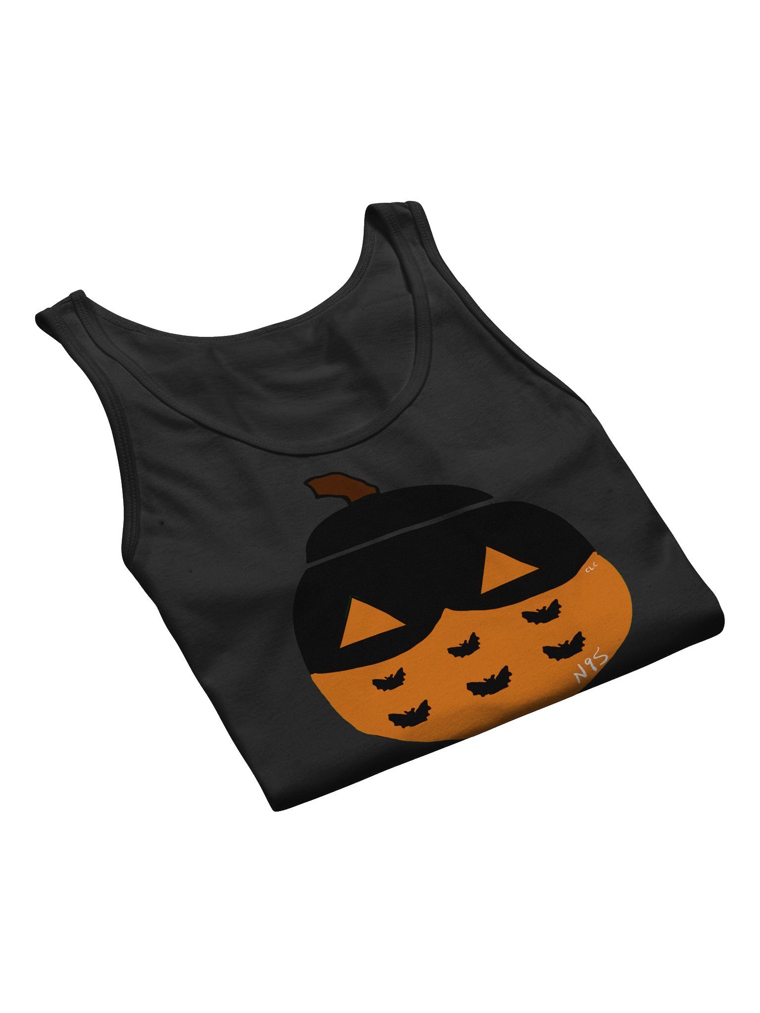 Mask-O-Lantern tank (orange mask) product image (8)
