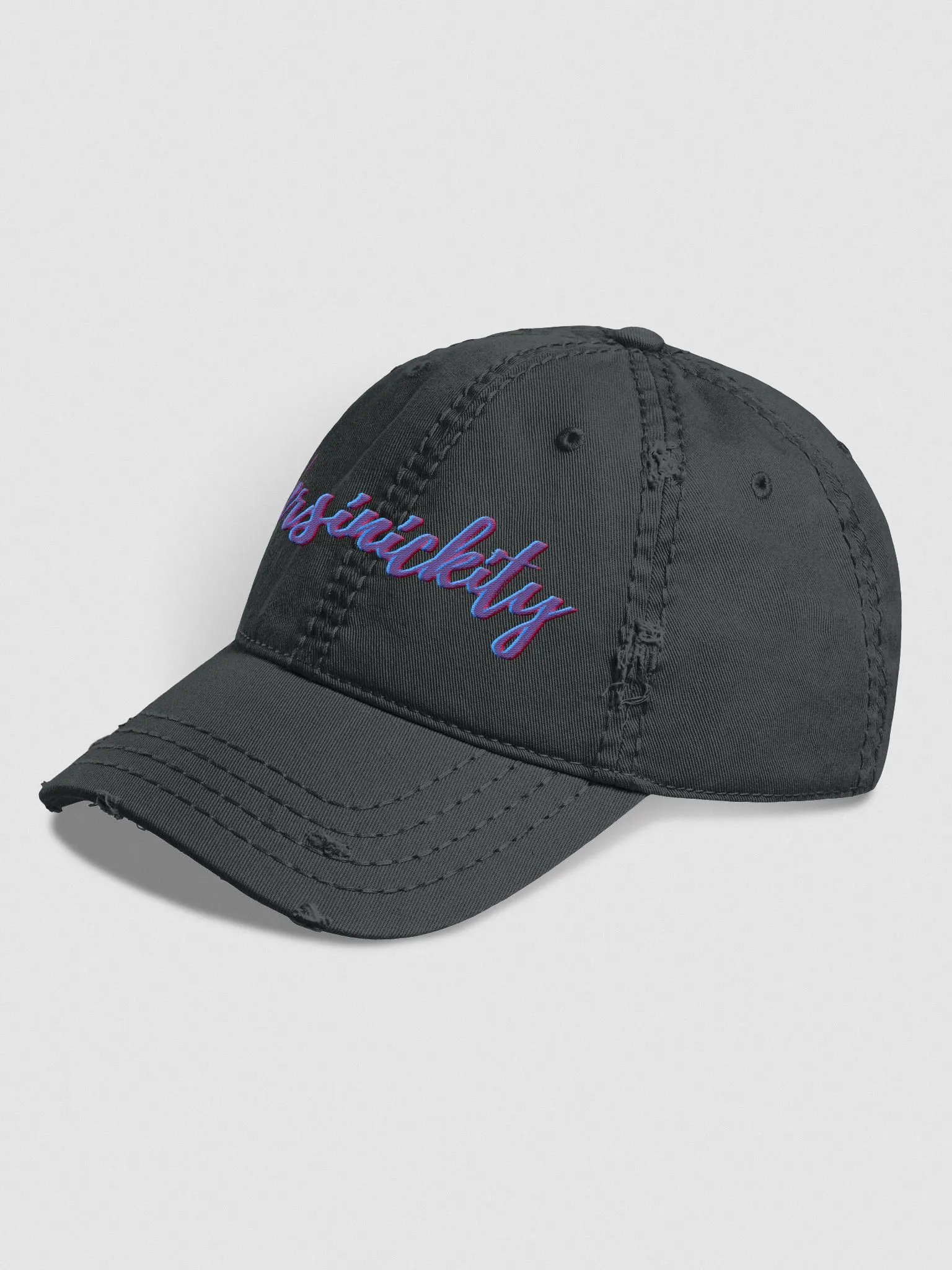 Persinickity Distressed Hat product image (2)