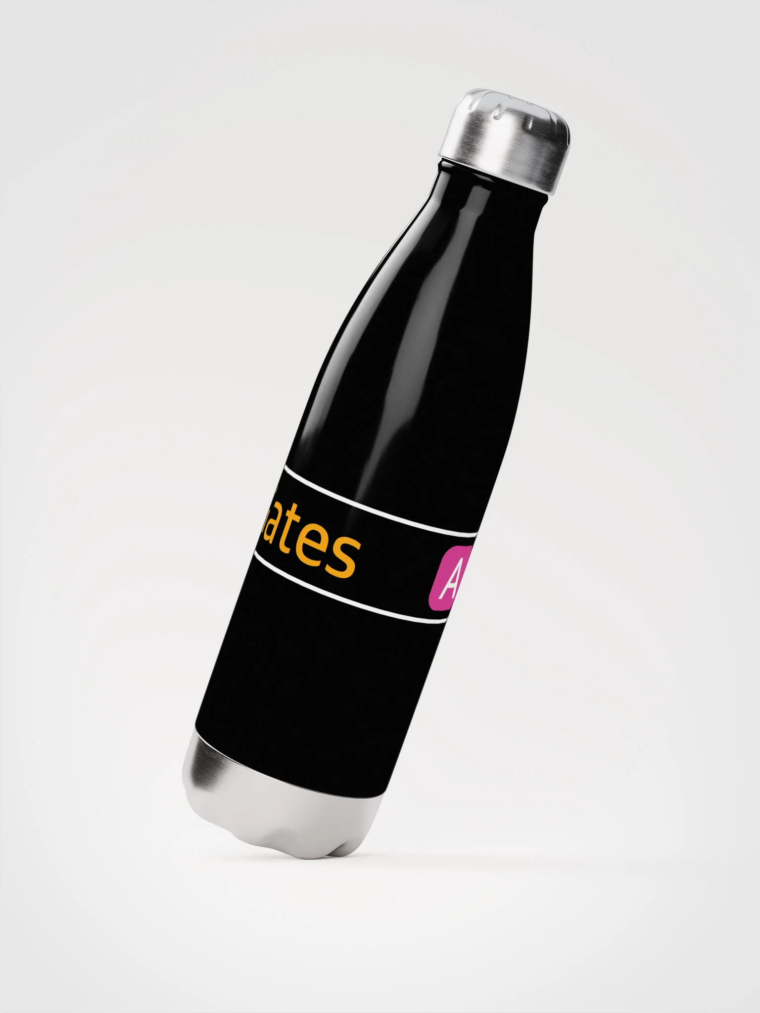 GATES SIGN | Stainless Steel Water Bottle For Boarding Pass Hoarders product image (4)