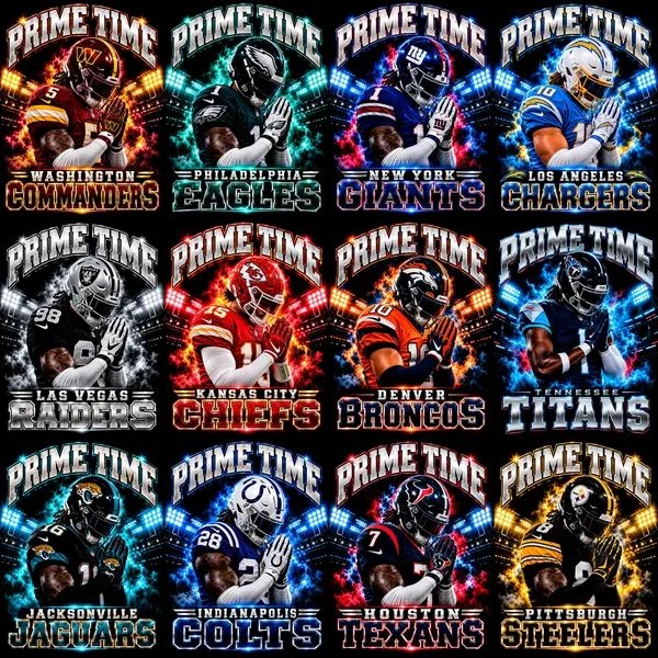 Pro Football Designs for Dark & Light Shirts product image (4)