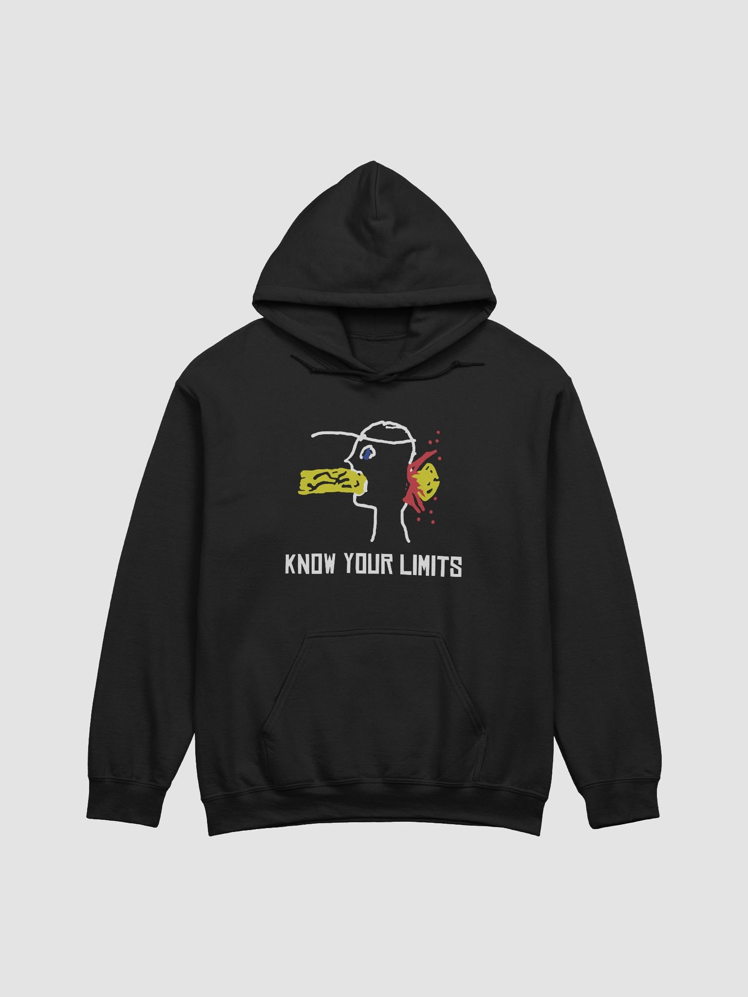 KNOW YOUR LIMITS Hoodie product image (1)