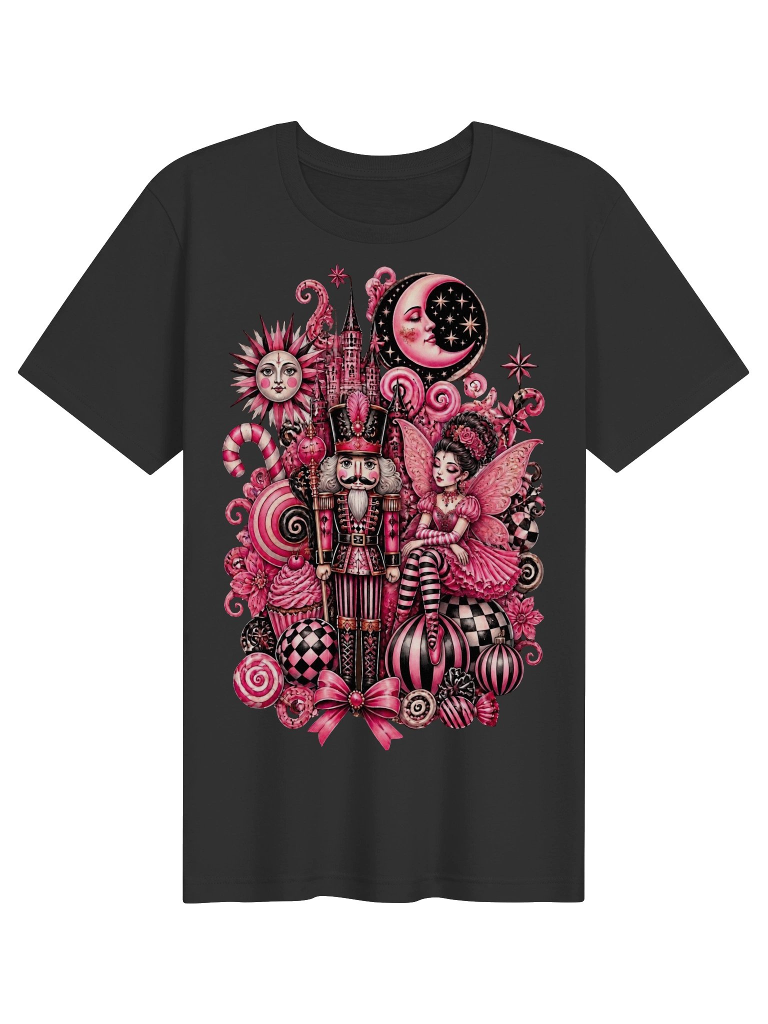 Whimsigoth Sugar Plum Fairy Shirt, Nutcracker Punk Fairycore Graphic product image (2)