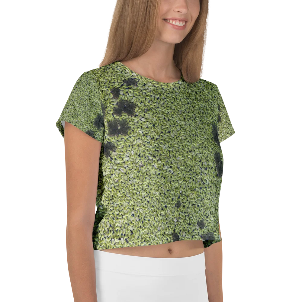 Verdant Life All-Over Print Crop Tee product image (4)