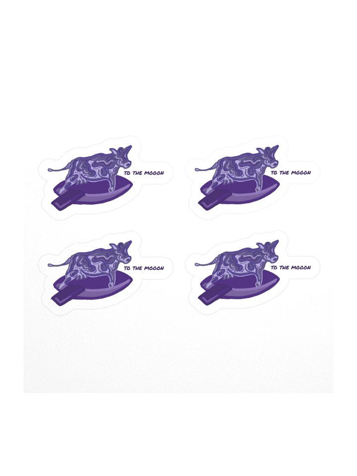 To the Mooon - Sticker (small) product image (1)