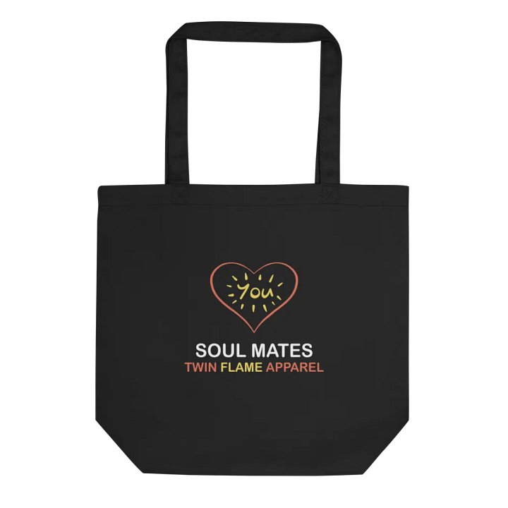 'Soul Mates' Heart Eco-Friendly Tote Bag product image (1)