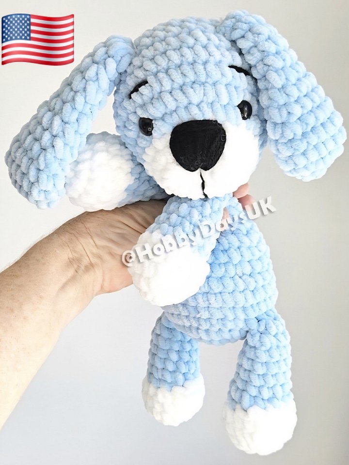 USA Pattern - Amigurumi Chenille Puppy Pattern product image (1)