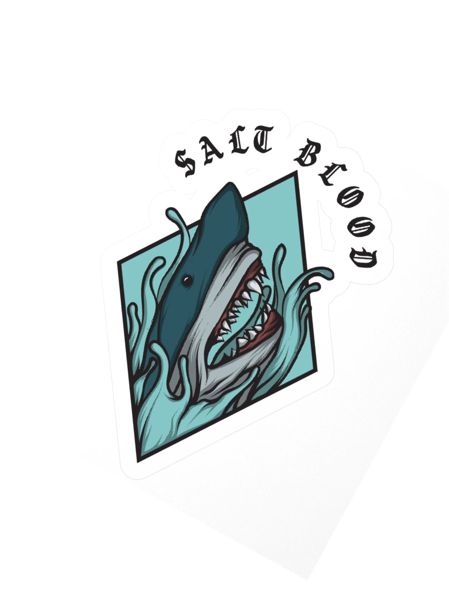 SALT BLOOD KISS CUT STICKERS product image (4)