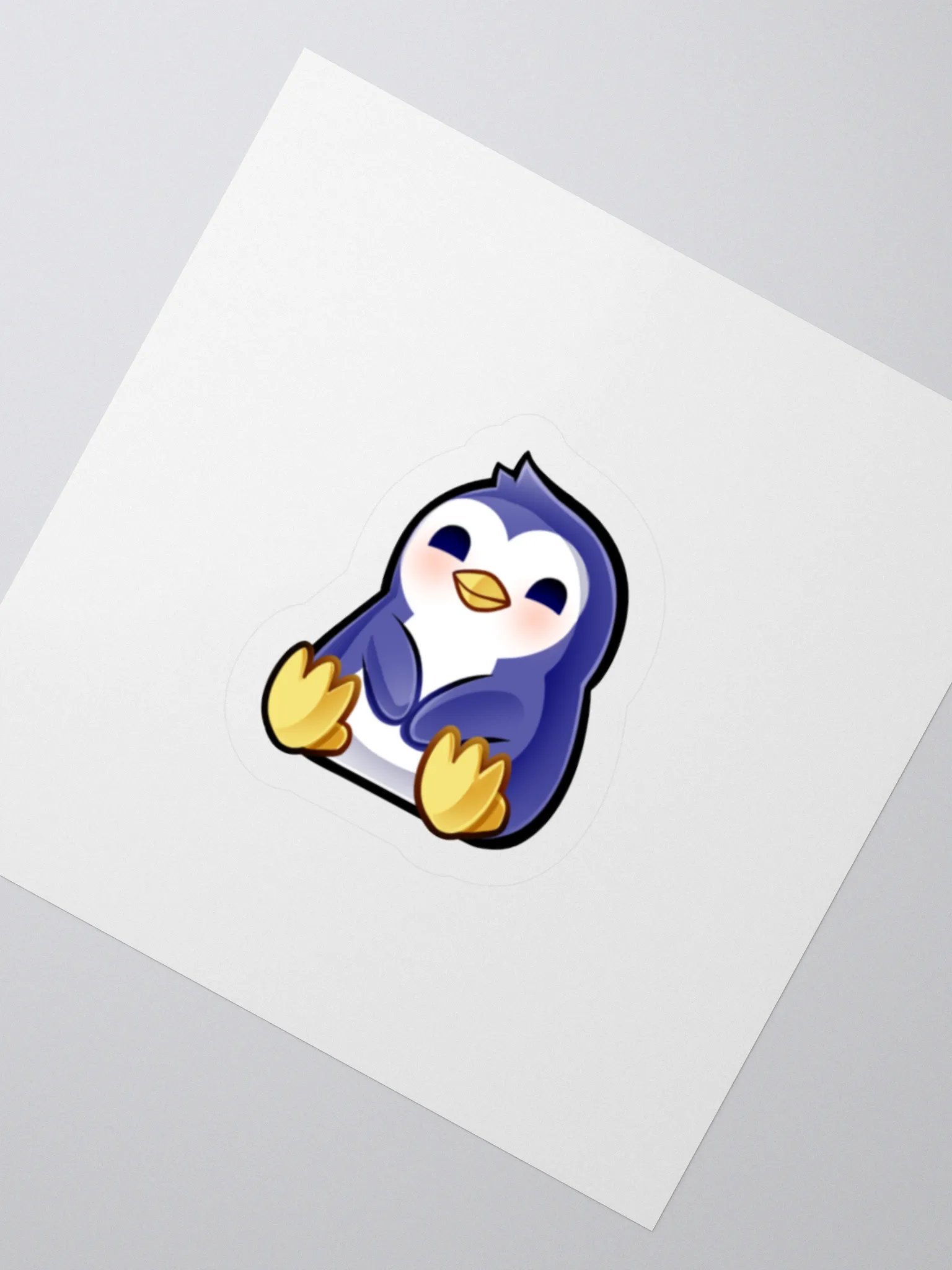 Pengu Sit Sticker product image (2)