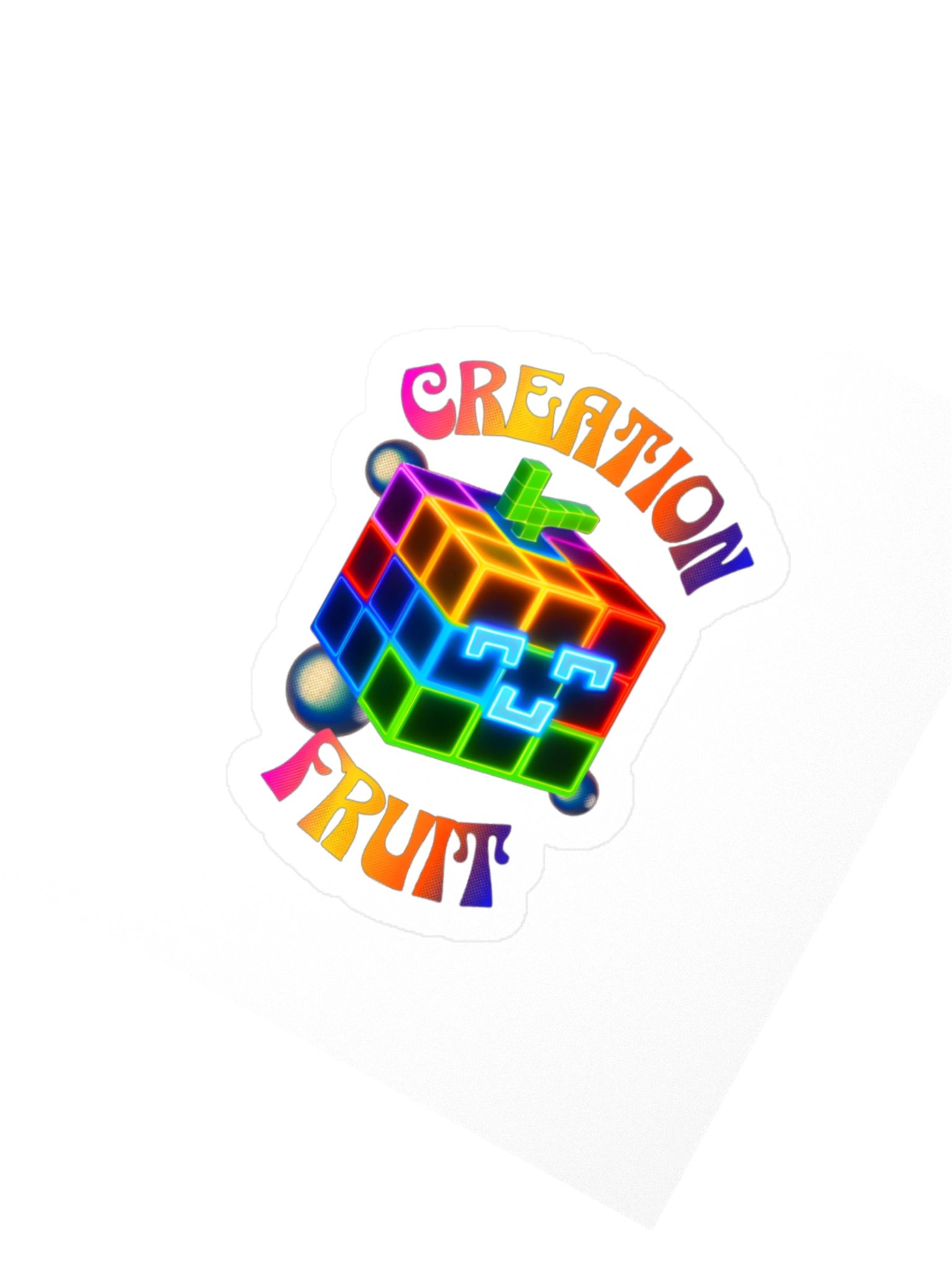 Creation Fruit Sticker 3x3" Blox Fruits Gamer Gift For Kids product image (2)