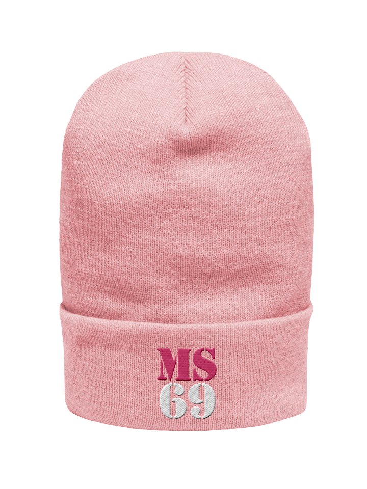 MS69 - Beanie Pink/White product image (1)