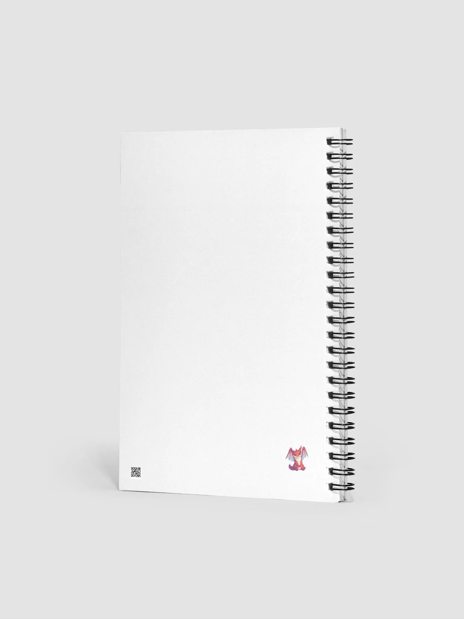 Spiral Notebook | Cute Happy Dragon product image (2)