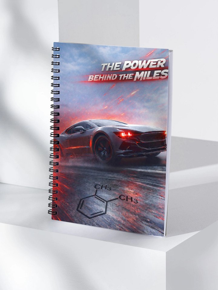 The Power Behind the Miles™ Spiral Notebook product image (1)