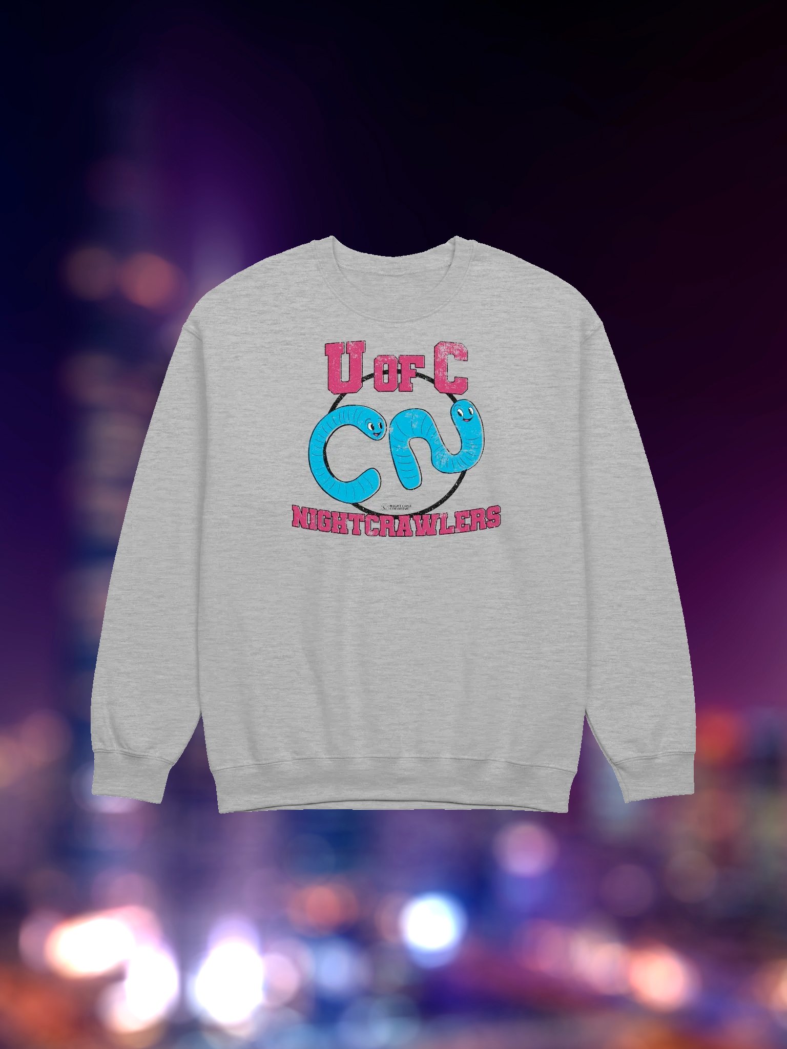 Go Nightcrawlers!–Unisex Crewneck Sweatshirt product image (1)