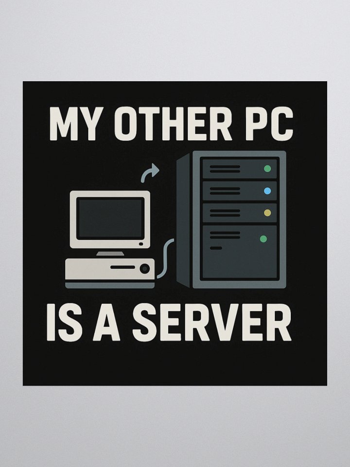 MY OTHER PC - Sticker product image (2)