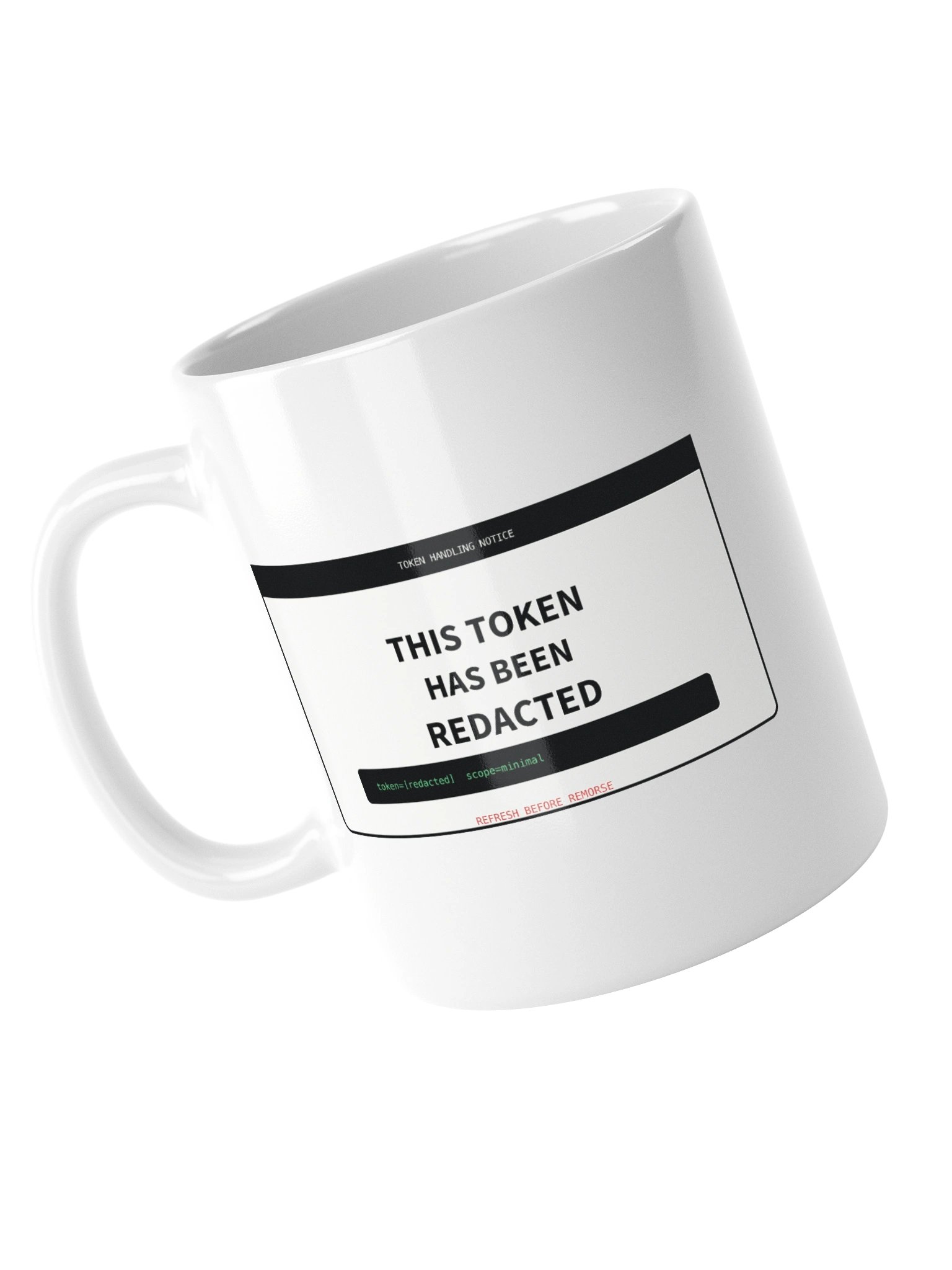 This Token Has Been Redacted Mug product image (5)