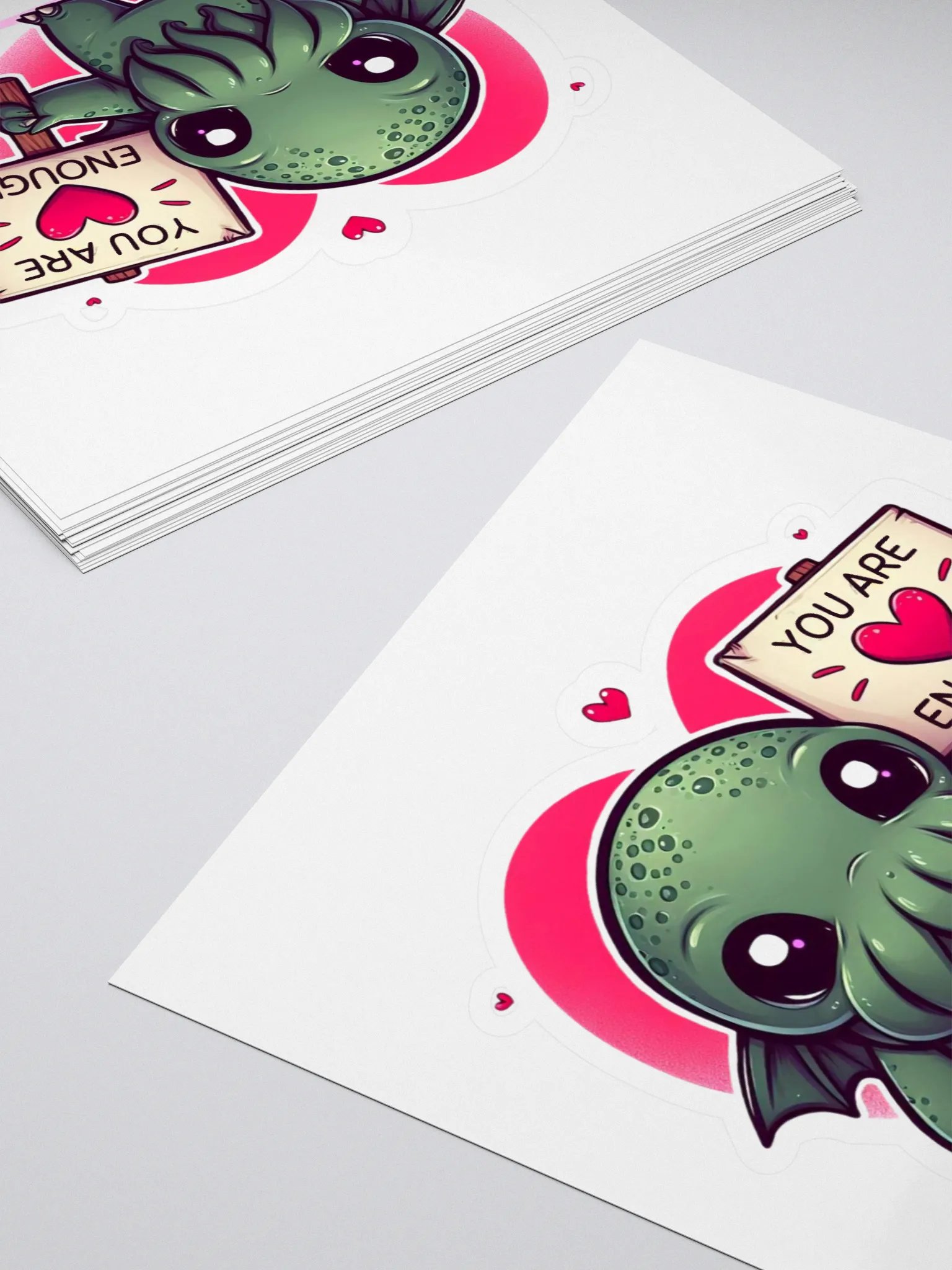 You Are Enough Cthulhu Sticker! product image (4)