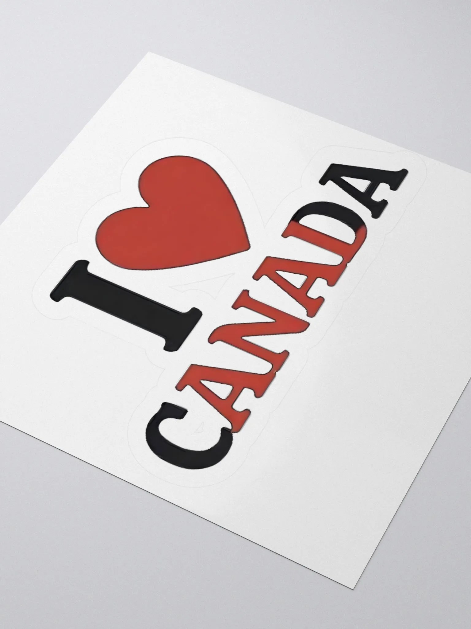 I Love Canada Sticker product image (3)