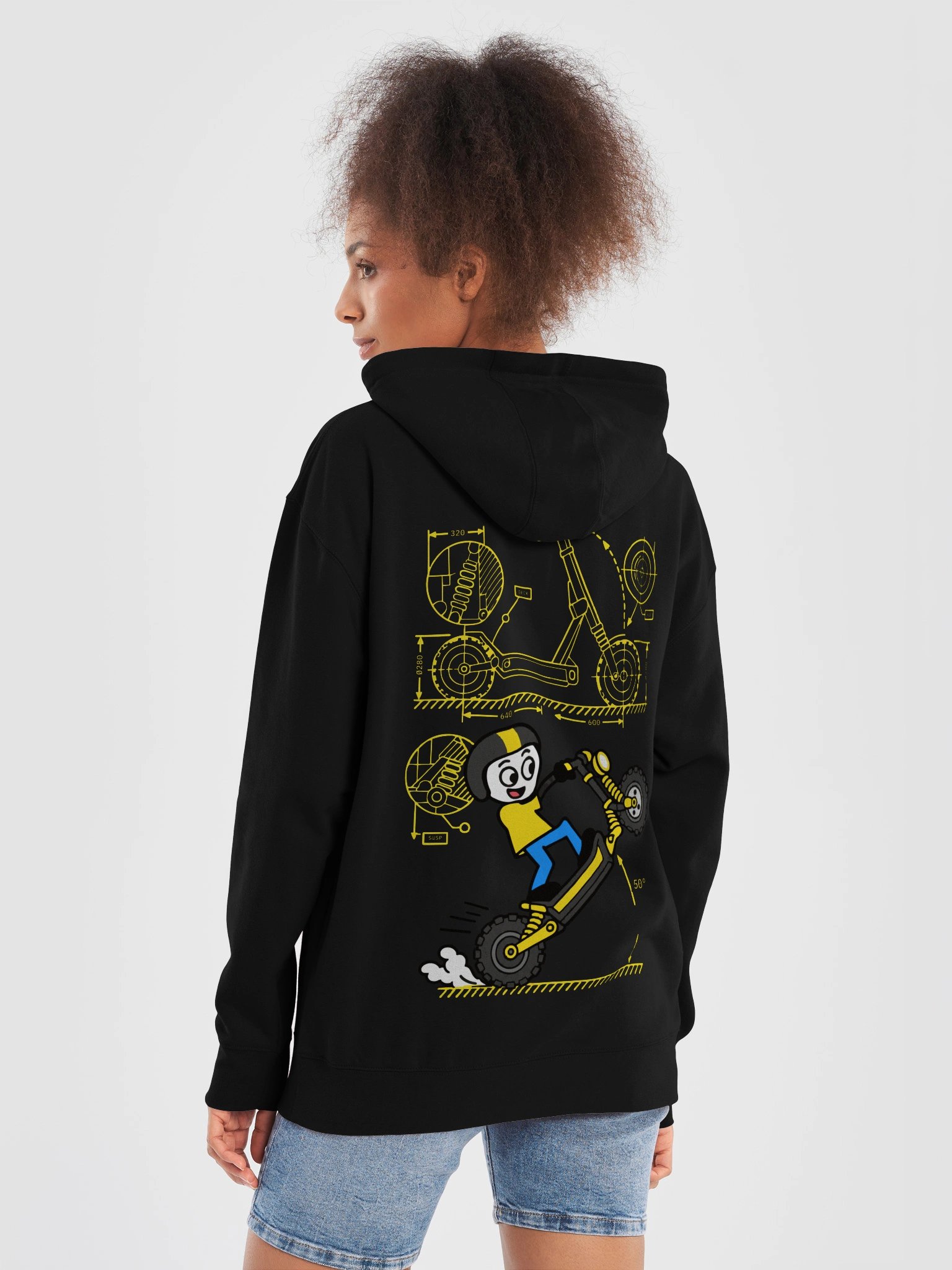 SCOOTY Wheelie Hoodie product image (6)