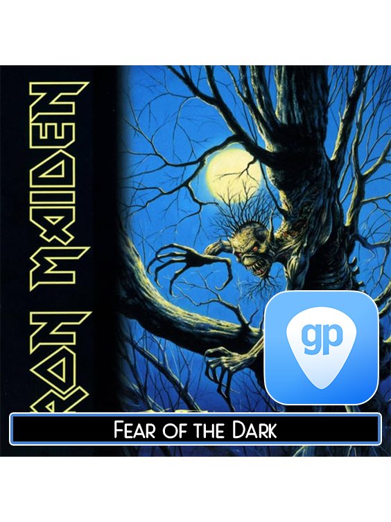 Fear of the Dark PDF TAB + Backing Track MP3 product image (1)