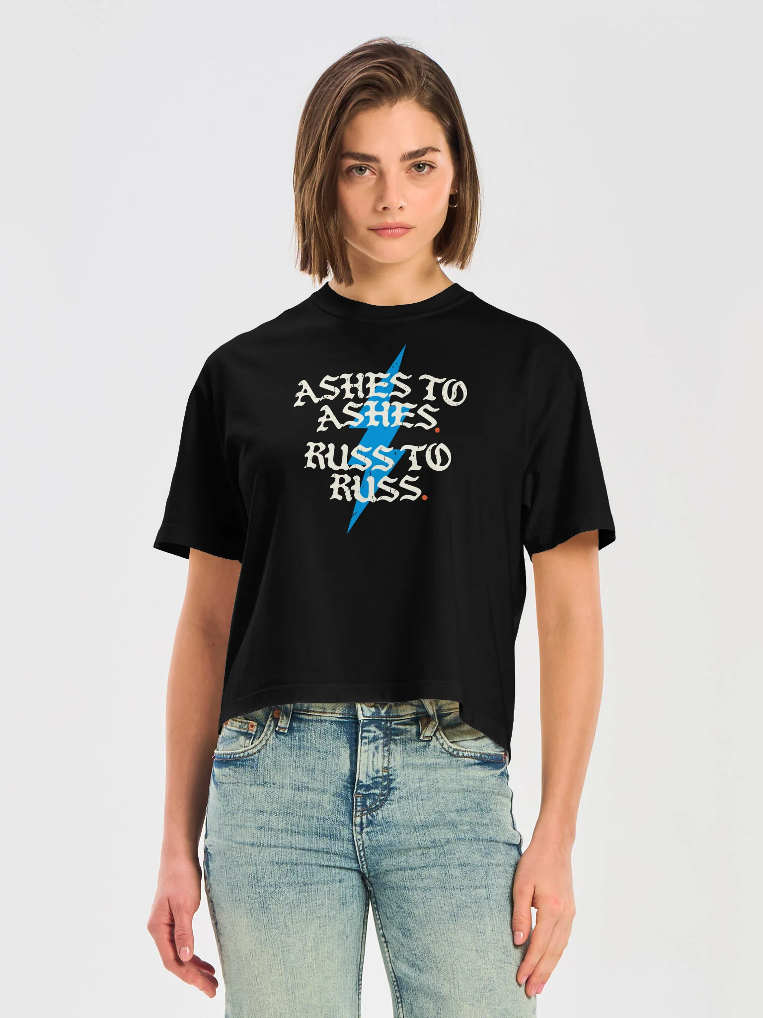 Ashes to Ashes. Russ to Russ. Boxy Women's Tee product image (9)