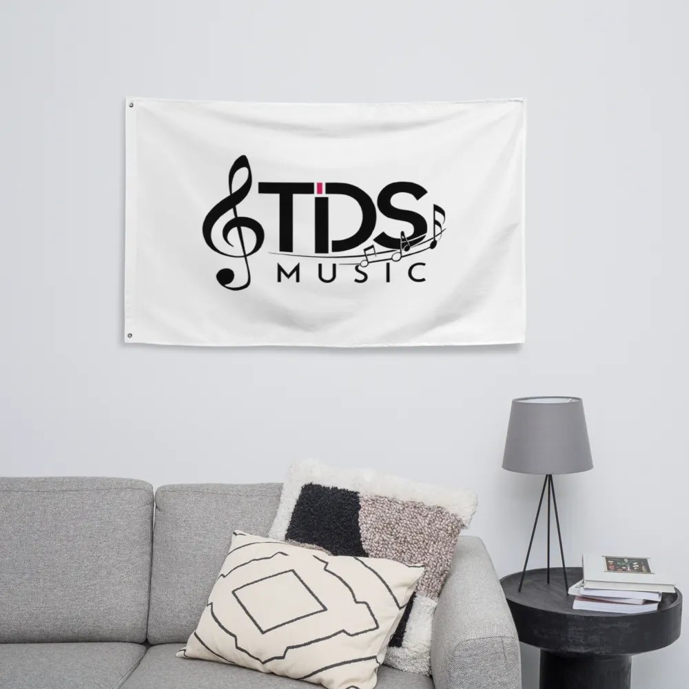 Exclusive TDS Music All-Over Print Flag - 34.5x56in Polyester with Music Design product image (9)
