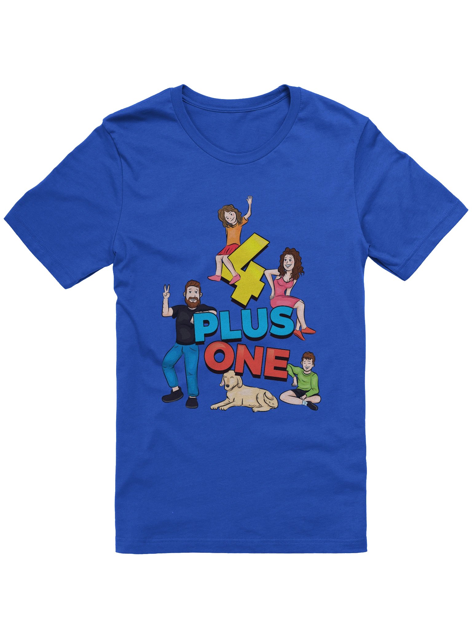 4plusone t shirt product image (1)